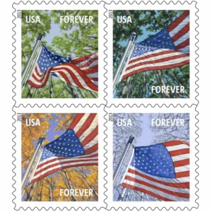 1-2013-flags-forever-stamps-5-sheets-100-stamps 2013 Flags Forever Stamps – 5 Sheets / 100 Stamps
