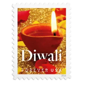 2016 Diwali Forever Stamps – 5 Sheets / 100 Stamps