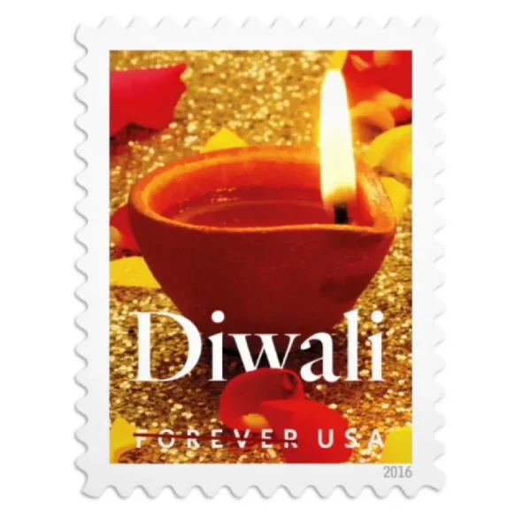 1-2016-diwali-Stamps-5Sheets-100Stamps 2016 Diwali Forever Stamps – 5 Sheets / 100 Stamps