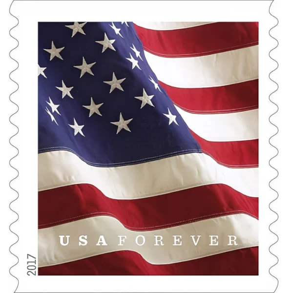 1-2017-US-Flag-Forever-Stamps-10Rolls-1000Stamps 2017 US Flag Forever Stamps – 10 Rolls / 1,000 Stamps