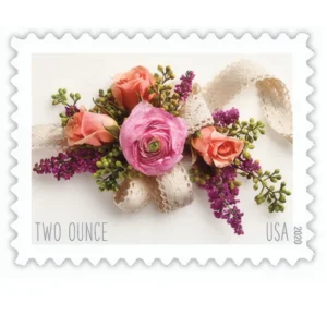 1-2020-garden-corsage-Stamps-5Sheets-100Stamps-1 2020 Garden Corsage Forever Stamps – 5 Sheets / 100 Stamps