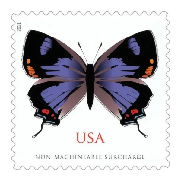 2021 Colorado Hairstreak Forever Stamps – 5 Sheets / 100 Stamps
