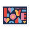 1-2021-Love-Wedding-Forever-Stamps-5Sheets-100Stamps 2021 Love Wedding Forever Stamps – 5 Sheets / 100 Stamps