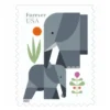 1-2022-Elephants-Stamps-5Booklets-100Stamps 2022 Elephants Stamps – 5 Booklets / 100 Stamps