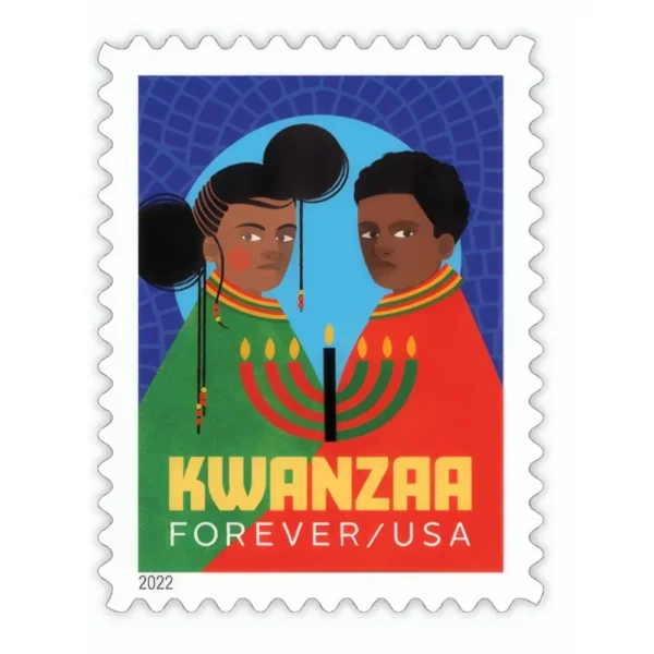 1-2022-kwanzaa-Stamps-5Sheets-100Stamps 2022 Kwanzaa Forever Stamps – 5 Sheets / 100 Stamps