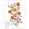 1-2022-sunflower-bouquet-Stamps-5Sheets-100Stamps-1 2022 Sunflower Bouquet Forever Stamps – 5 Sheets / 100 Stamps