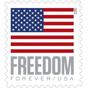 2023 US Flag Forever Stamps – 20 Rolls / 2,000 Stamps