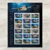 2024 Protect Sea Turtles Forever Stamps – 5 Sheets / 90 Stamps
