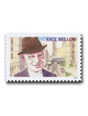 1-2024-saul-bellow-literary-arts-Stamps-5Sheets-100Stamps 2024 Saul Bellow Literary Arts Forever Stamps – 5 Sheets / 100 Stamps