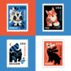 1-2025-Baby-Wild-Animals-Forever-Stamps-5Sheets-100Stamps 2025 Baby Wild Animals Forever Stamps – 5 Sheets / 100 Stamps