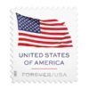 2025 US Flag Forever Stamps – 20 Rolls / 2,000 Stamps