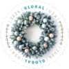 2026 Winter Wreath Global Forever Stamps - 5 Sheets / 50 Stamps - 5 Sheets of 10, 50 stamps total