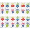 2-2011-holiday-baubles-Stamps-5Booklets-100Stamps 2011 Holiday Baubles Forever Stamps – 5 Booklets / 100 Stamps