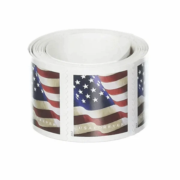 2-2017-US-Flag-Forever-Stamps-20Rolls-2000Stamps 2017 US Flag Forever Stamps – 20 Rolls / 2,000 Stamps