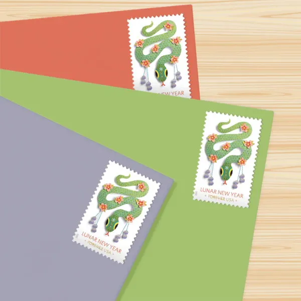 2020 Lunar New Year of the Rat Forever Stamps – 5 Sheets / 100 Stamps