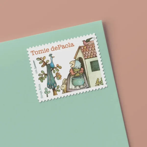 2-2023-tommy-depaola-Stamps-5Sheets-100Stamps 2023 Tommy Depaola Forever Stamps – 5 Sheets / 100 Stamps