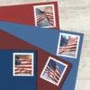 2-2024-US-Flag-Forever-Stamps-1Roll-100Stamps 2024 US Flag Forever Stamps – 1 Roll / 100 Stamps