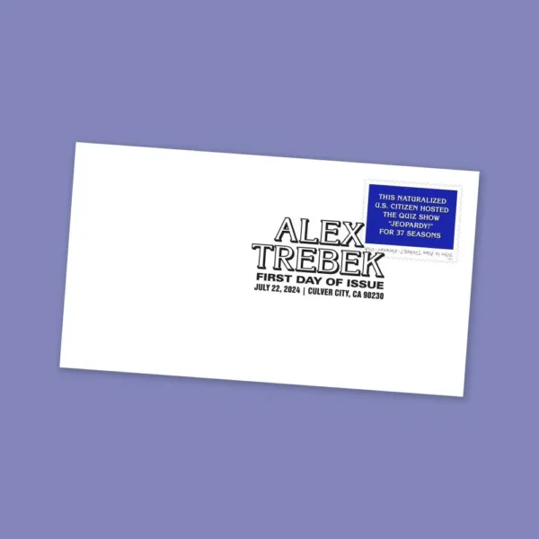 2-2024-alex-trebek-Stamps-5Sheets-100Stamps 2024 Alex Trebek Forever Stamps – 5 Sheets / 100 Stamps