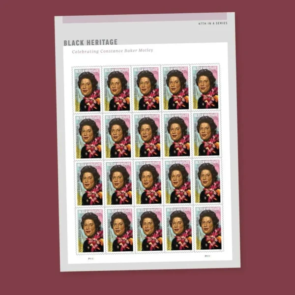 2-2024-baker-motley-Stamps-5Sheets-100Stamps 2024 Baker Motley Forever Stamps – 5 Sheets / 100 Stamps