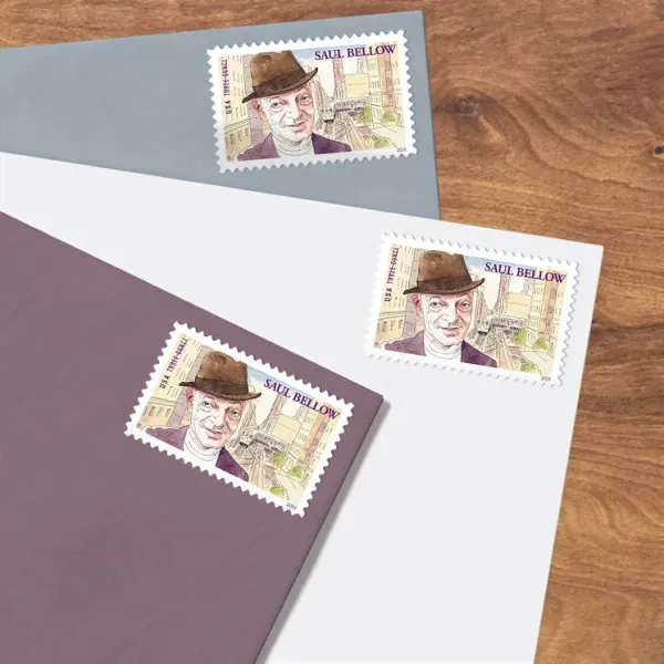 2-2024-saul-bellow-literary-arts-Stamps-5Sheets-100Stamps 2024 Saul Bellow Literary Arts Forever Stamps – 5 Sheets / 100 Stamps