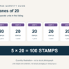 2-2026-happy-birthday-forever-stamps-5-panes-100-stamps 2026 Happy Birthday Forever Stamps - 5 Panes / 100 Stamps - 5 Panes of 20, 100 stamps total
