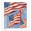 U.S. Flag 2022 Forever Stamps — Roll, 100 Total