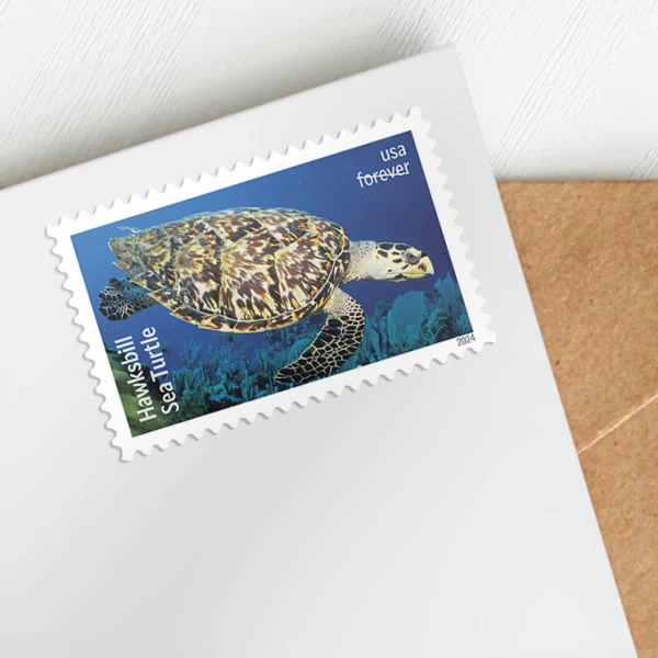 2024 Protect Sea Turtles Forever Stamps – 5 Sheets / 90 Stamps