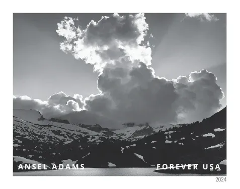 4-2024-ansel-adams-Stamps-5Sheets-100Stamps 2024 Ansel Adams Forever Stamps – 5 Sheets / 100 Stamps