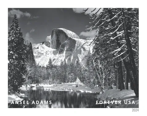 5-2024-ansel-adams-Stamps-5Sheets-100Stamps 2024 Ansel Adams Forever Stamps – 5 Sheets / 100 Stamps