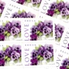 6-2010-Purple-Orchid-in-Snow-Stamps-5Sheets-100Stamps 2010 Purple Orchid in Snow Forever Stamps – 5 Sheets / 100 Stamps
