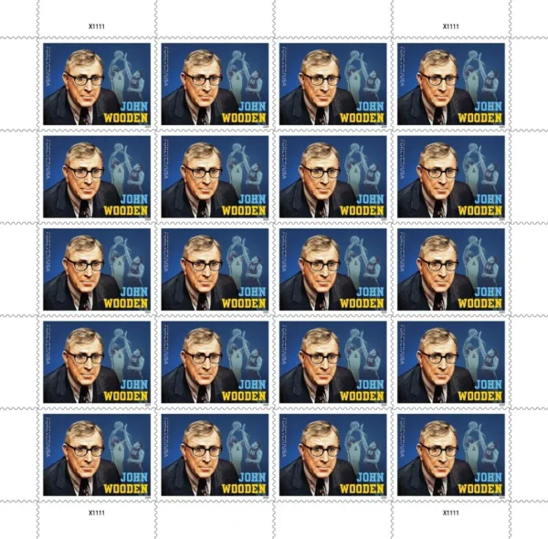 6-2024-john-wood-Stamps-5Sheets-100Stamps 2024 John Wood Forever Stamps – 5 Sheets / 100 Stamps