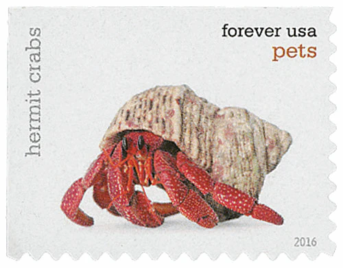 2016 Pets Celebrate Animals Forever Stamps – 5 Booklets / 100 Stamps