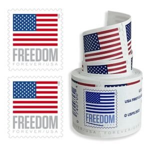 U.S. Flag 2023 Forever Stamps — Roll, 100 Total