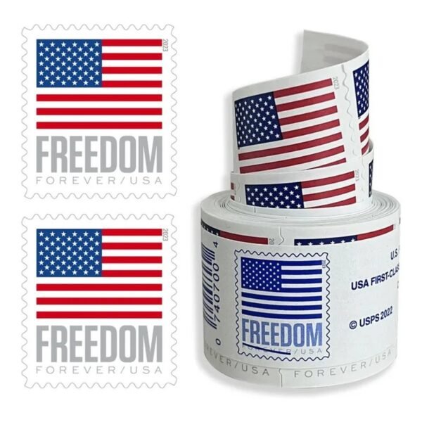 U.S. Flag 2023 – Coil of 100 Forever Stamps